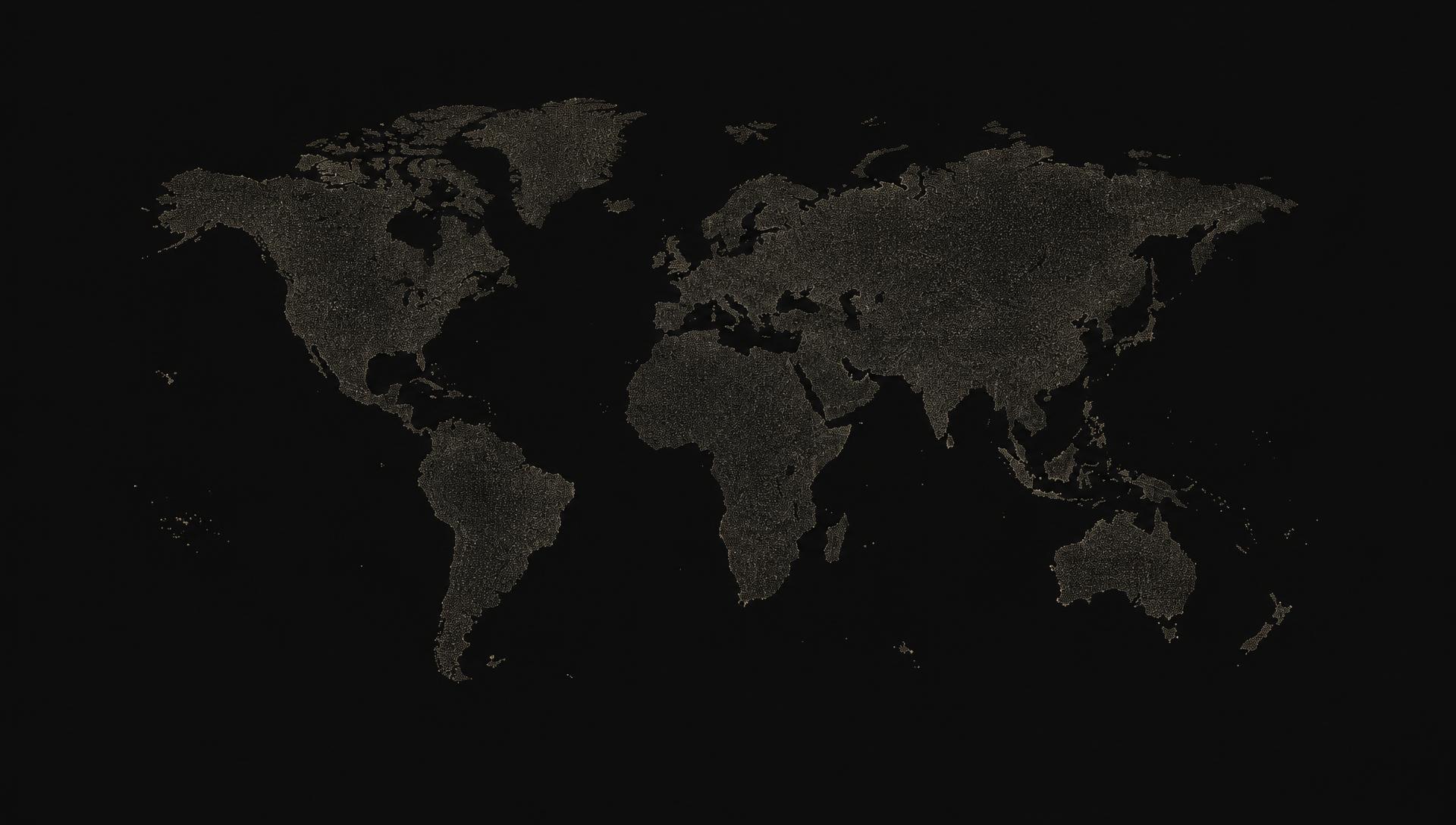 Mapa mundial conceptual